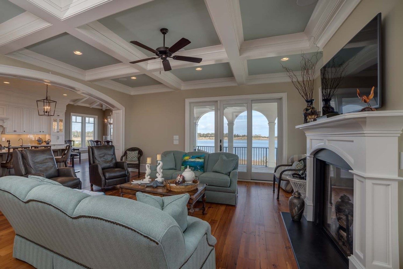 Living room designed by Craven Gardner