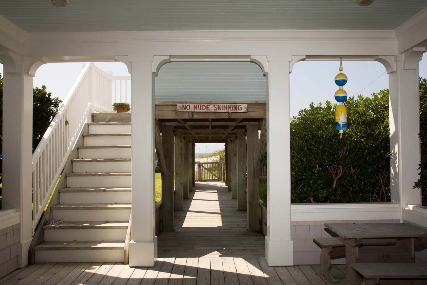 atlantic beach custom home alfresco