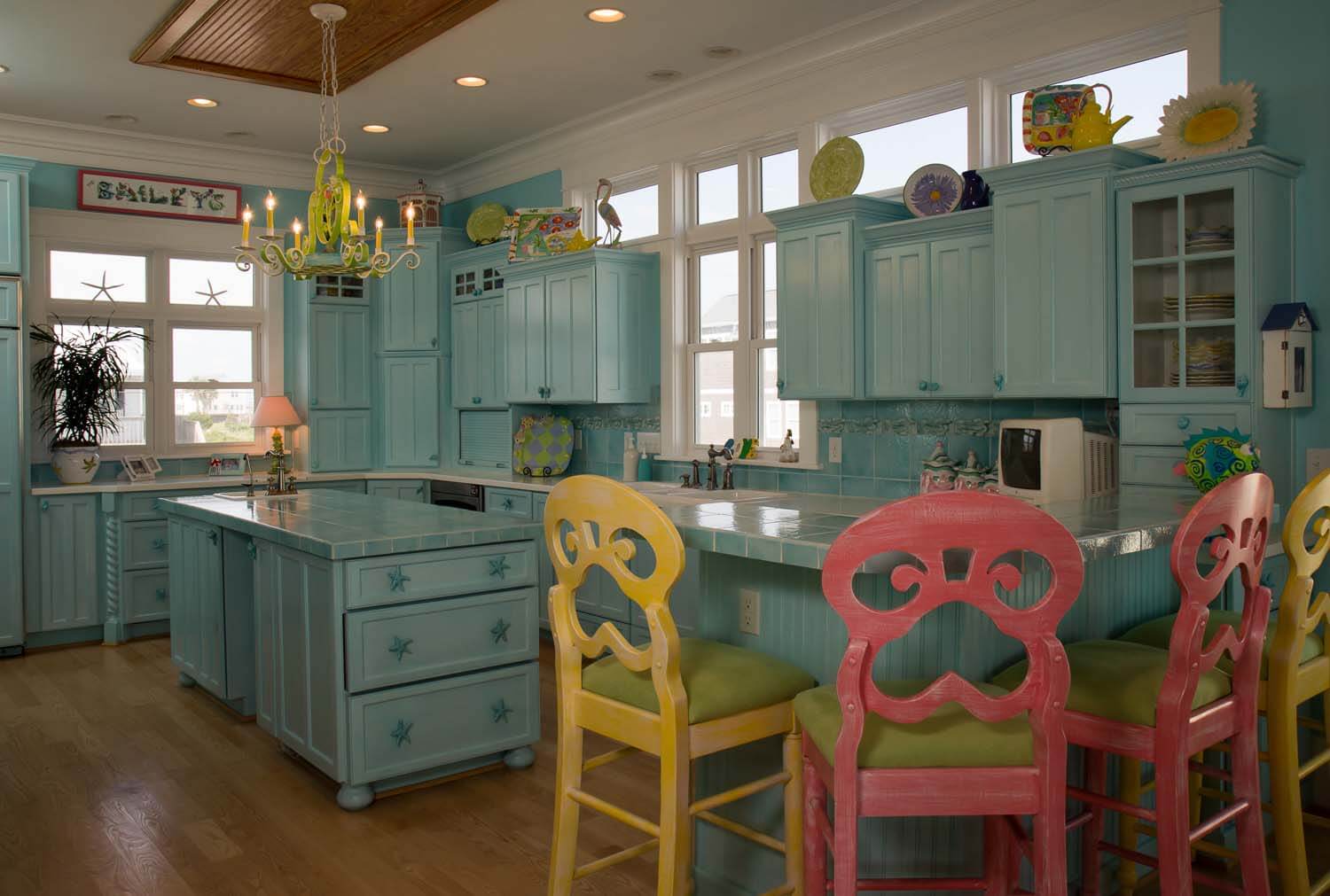 atlantic beach custom home kitchen