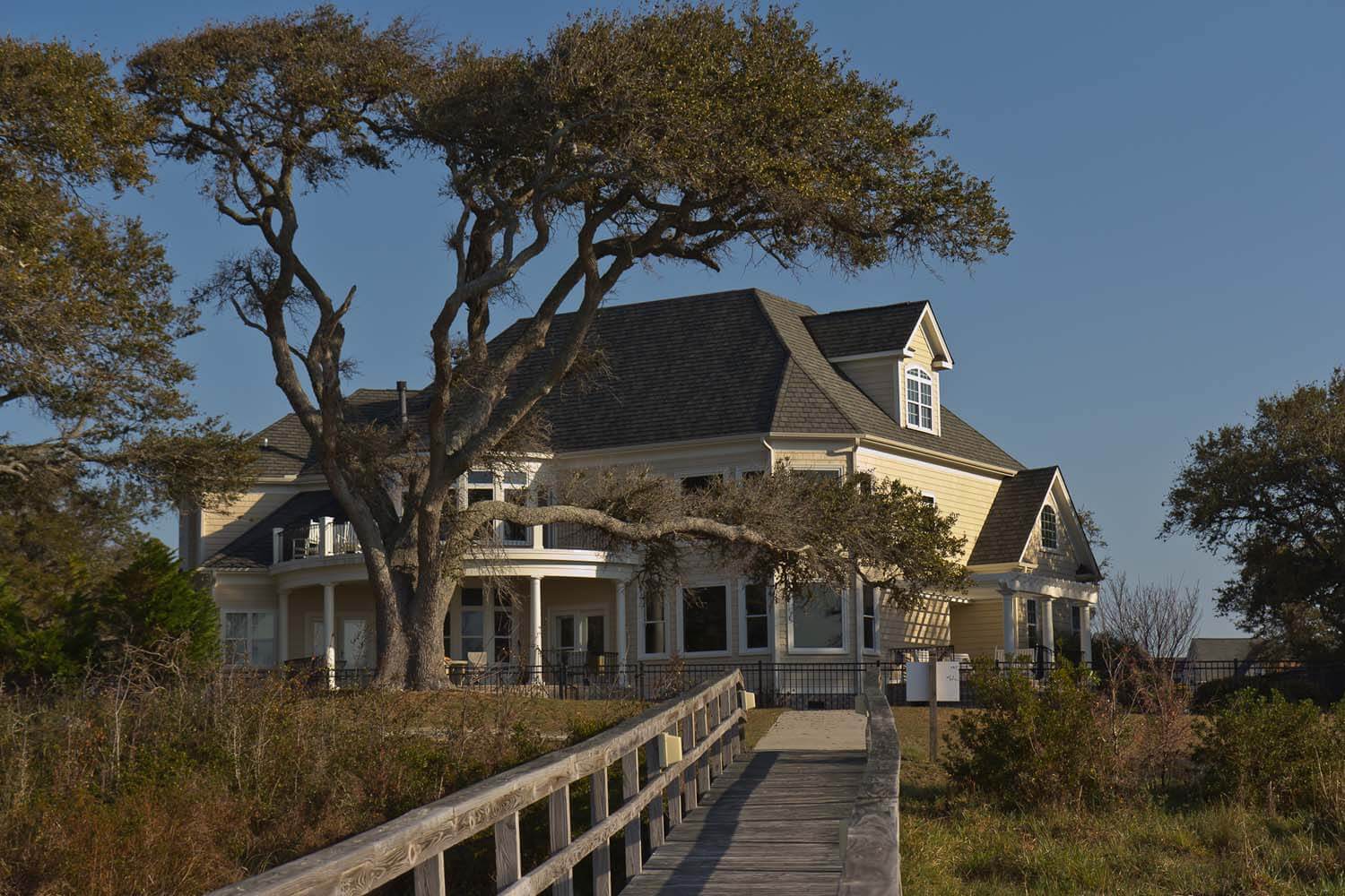Brick Gables Custom Home Design North Carolina NC exterior
