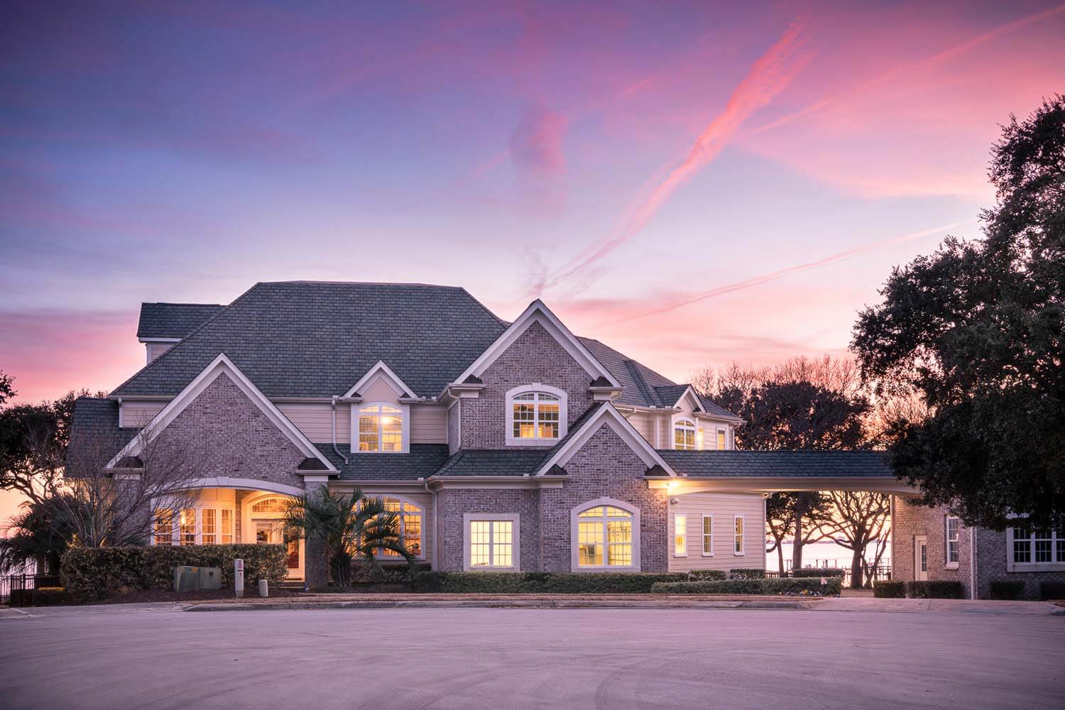 Brick Gables Custom Home Design North Carolina NC exterior