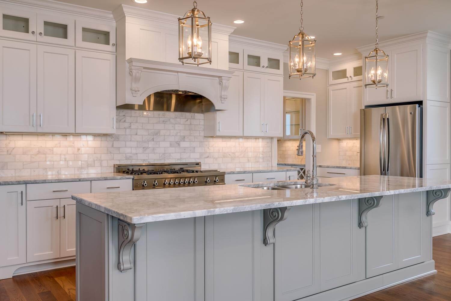 Cannonsgate custom home design kitchen