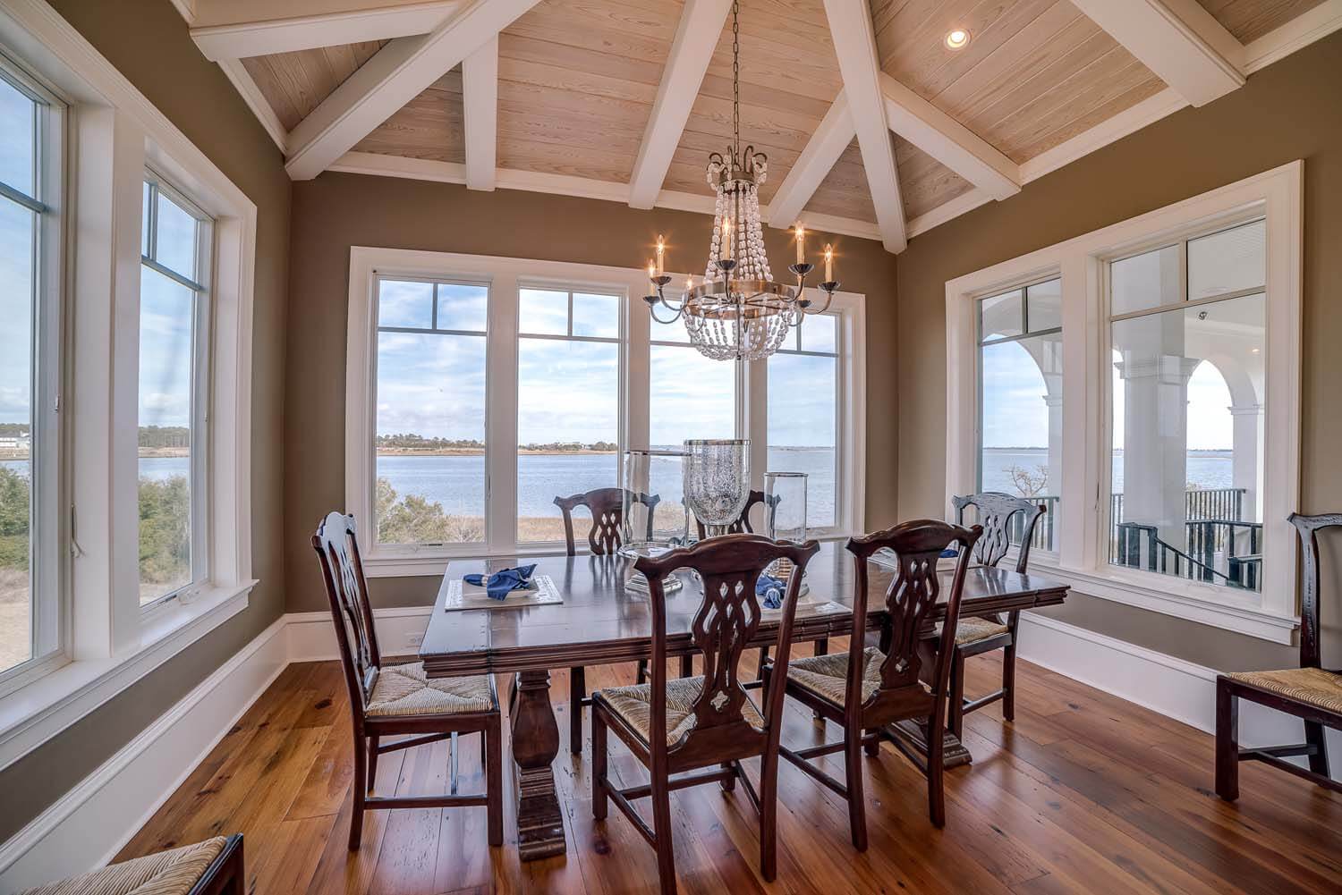 Charlestonian Custom home design NC study