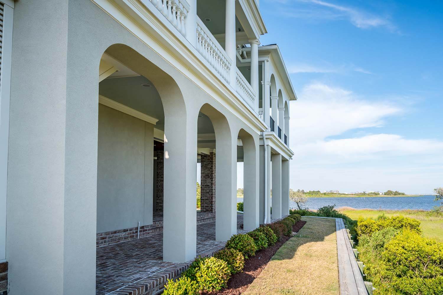 Charlestonian Custom home design NC exterior