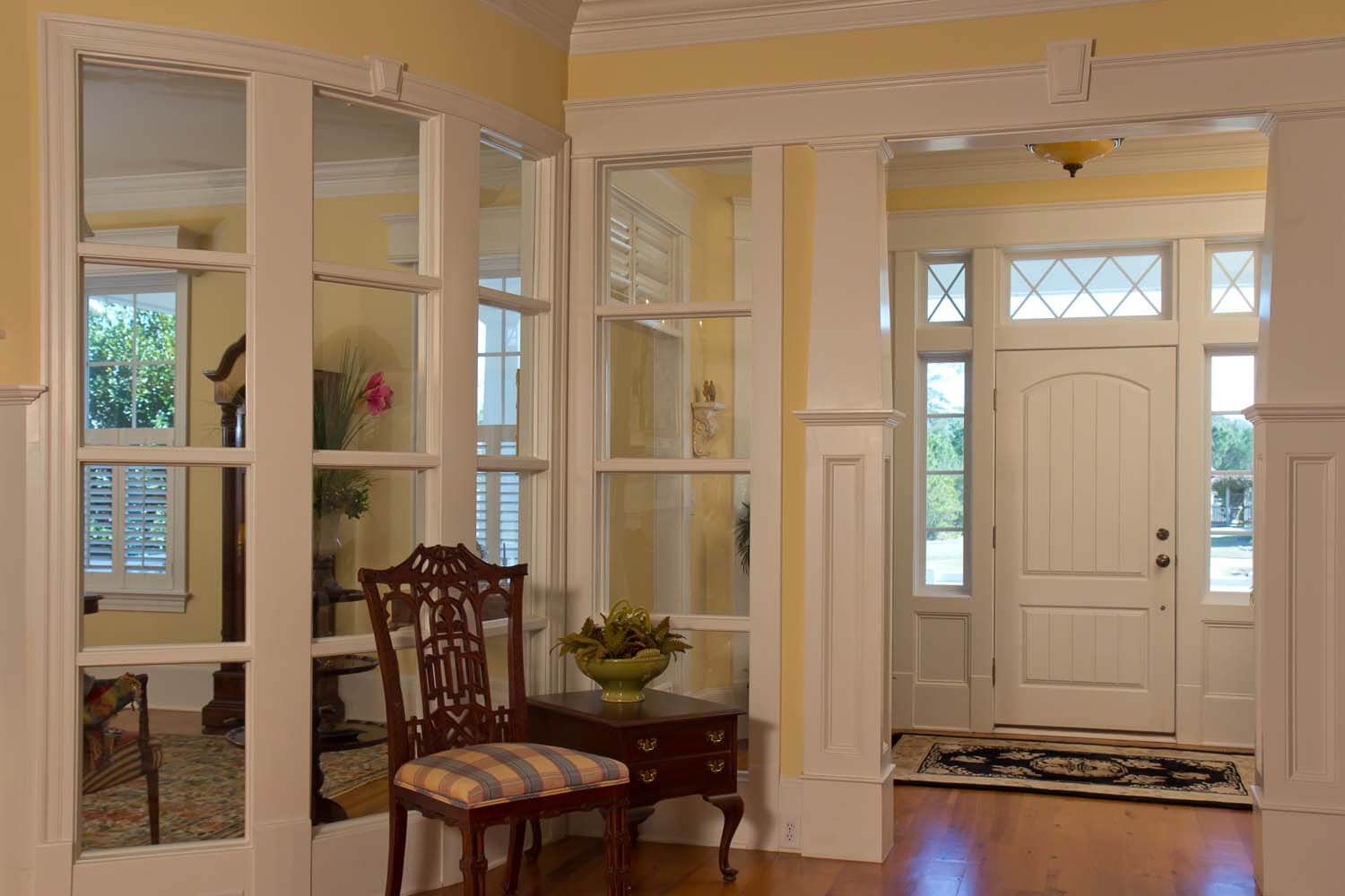 Atlantic Beach Custom cottage home design entrance