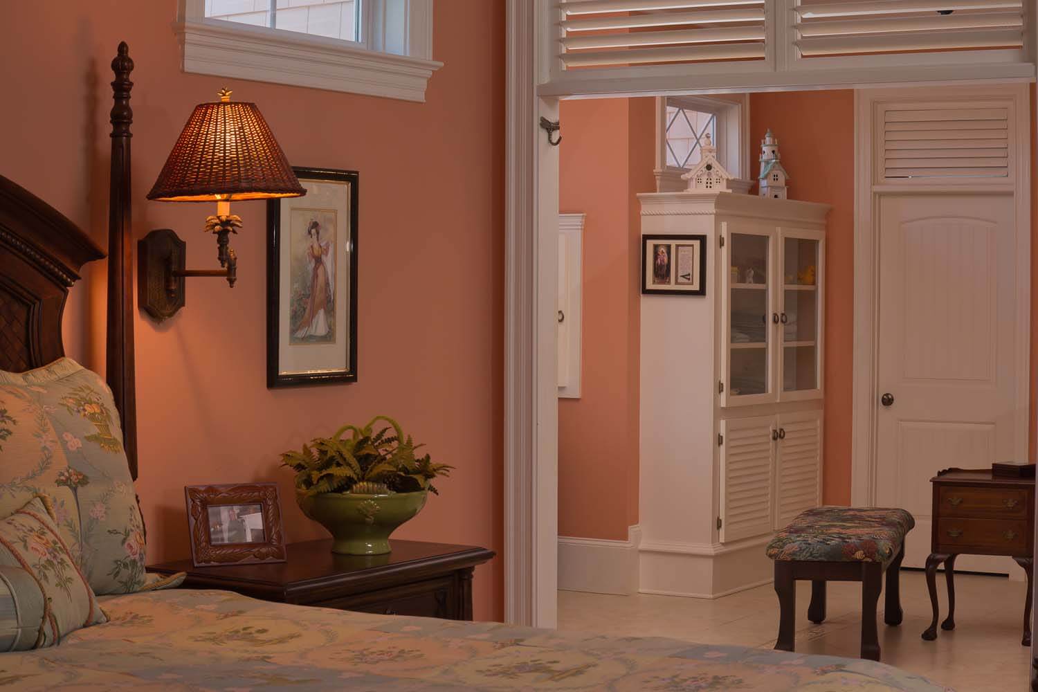 Atlantic Beach Custom cottage home design bedroom