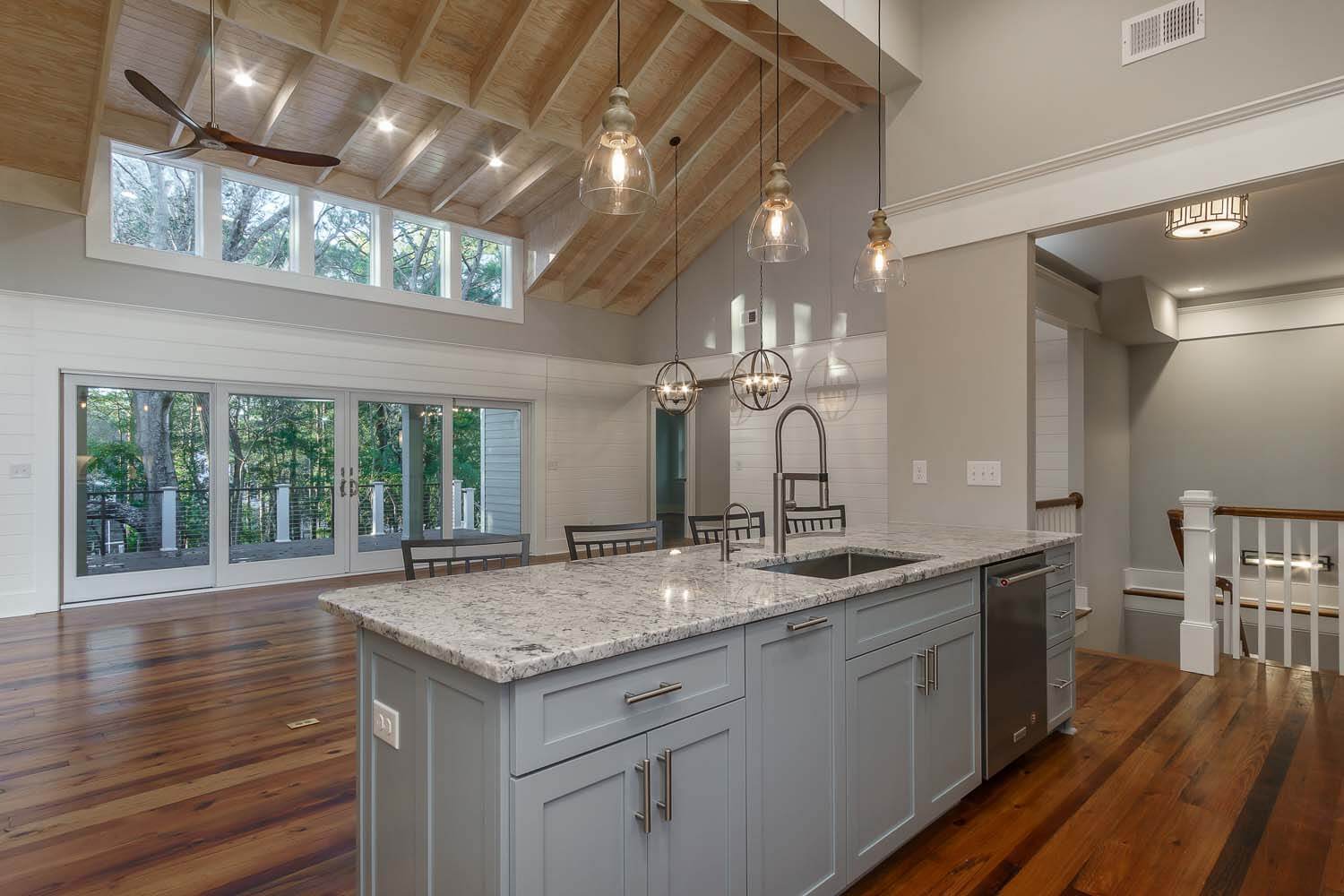 Pine Knoll Shores custom home design kitchen