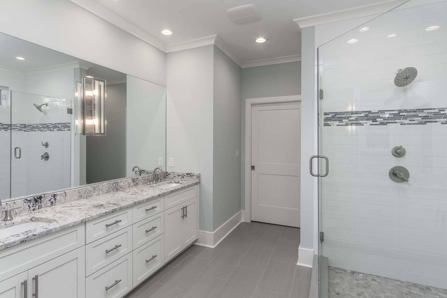 Pine Knoll Shores custom home design bathroom