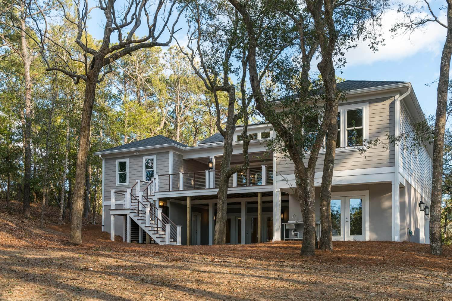 Pine Knoll Shores custom home design exterior