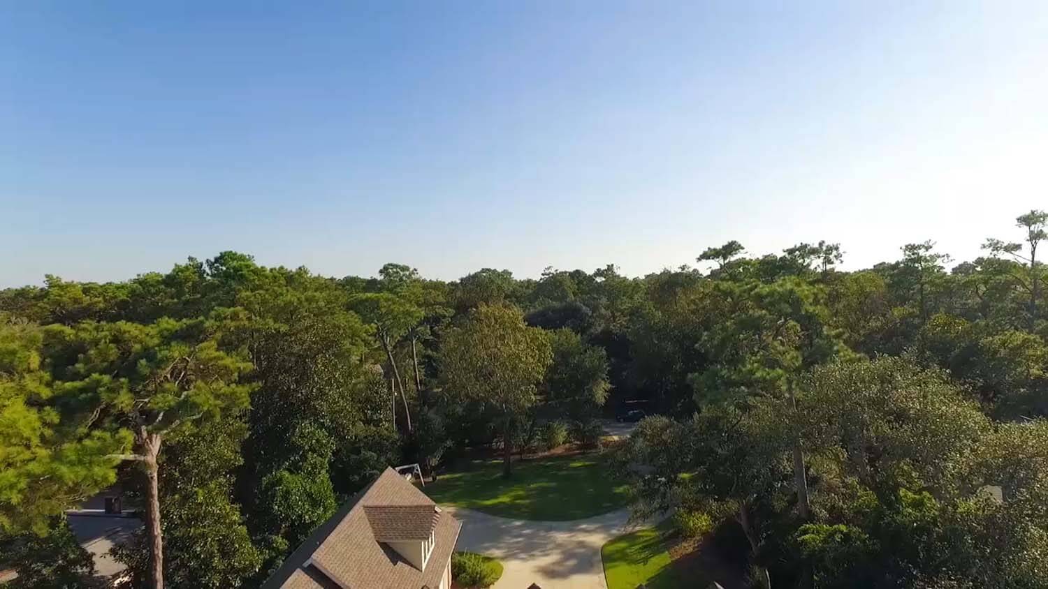 Oak leaf custom home design NC views