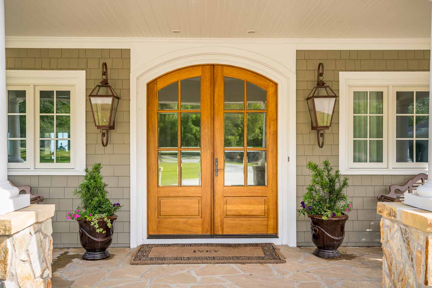 Sound Front custom home design remodal foyer