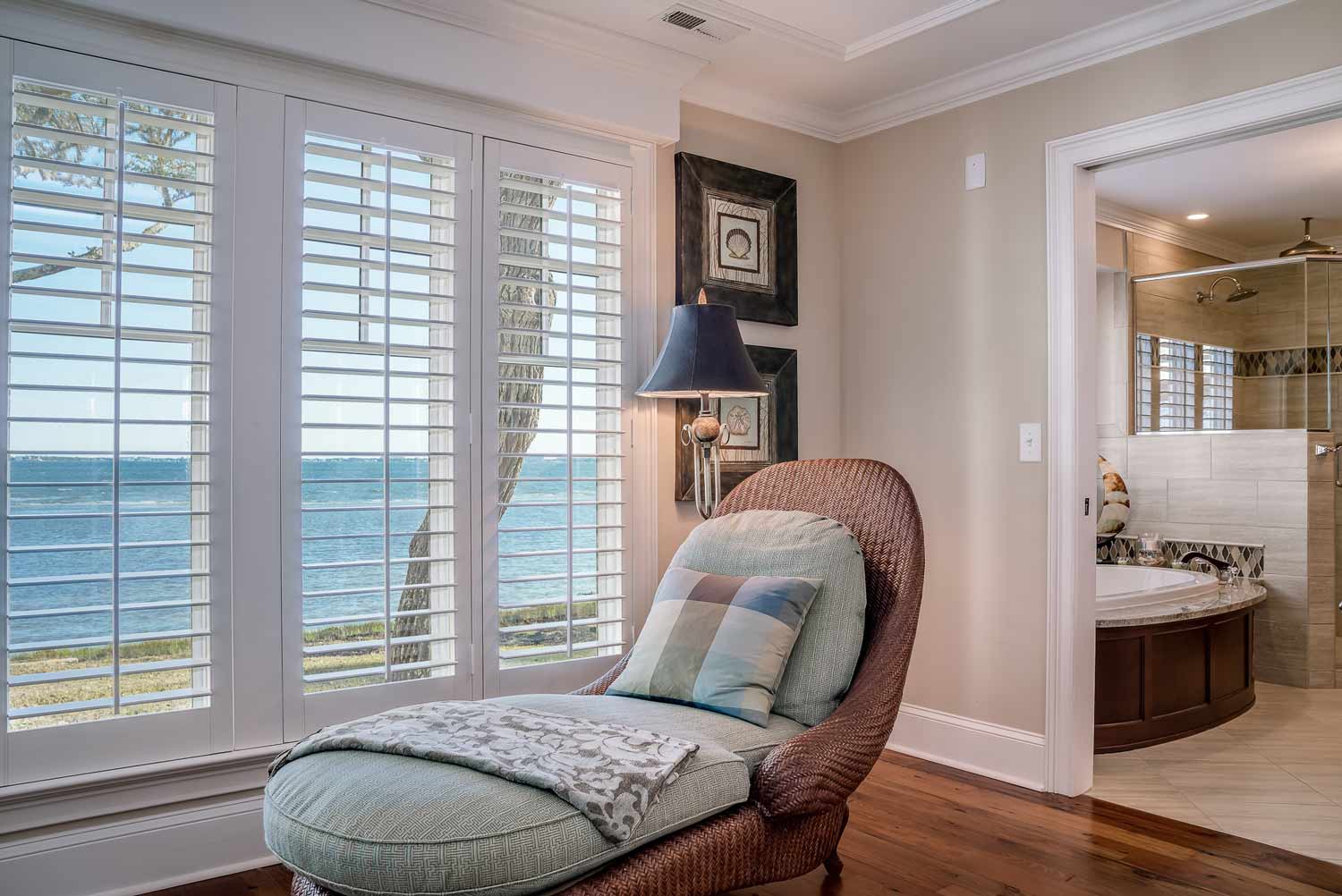 Sound Front custom home design remodal water views