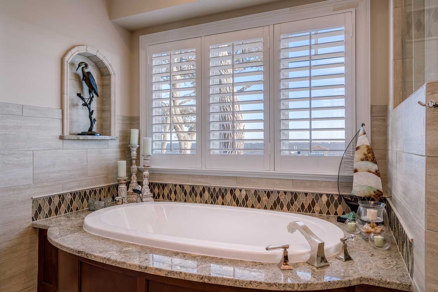 Sound Front custom home design remodal bathroom